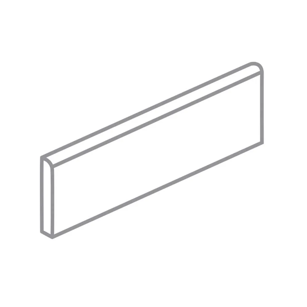 Calacatta 3X12 Wall Bullnose Glossy
