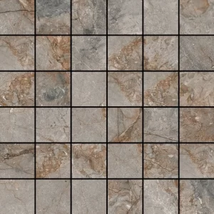 Greige 2X2 Mosaic Matte