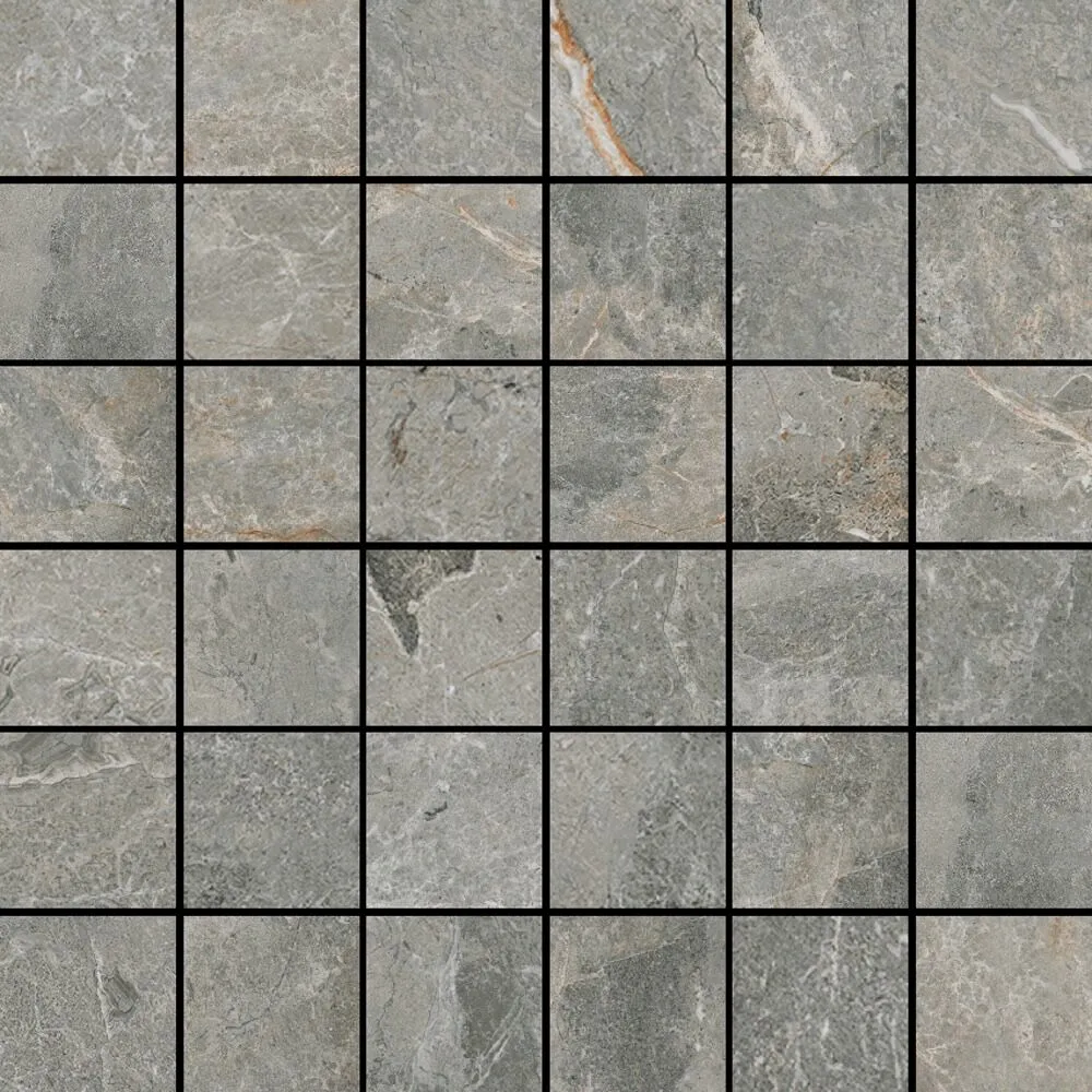 Gris 2X2 Mosaic Matte