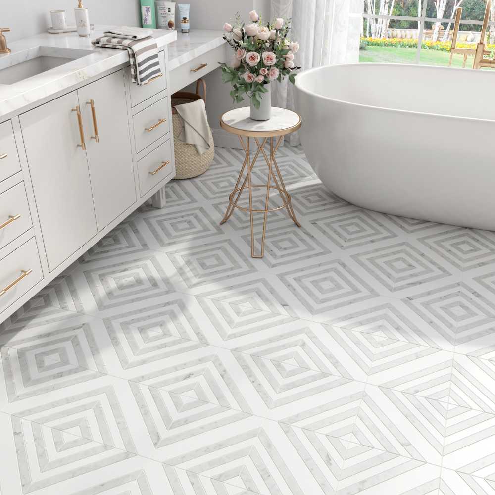 Thassos + Carrara Polished - Image 3