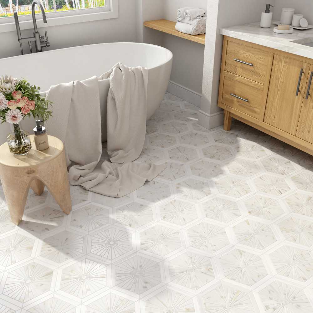 Calacatta Gold + Dolomite Honed - Image 2