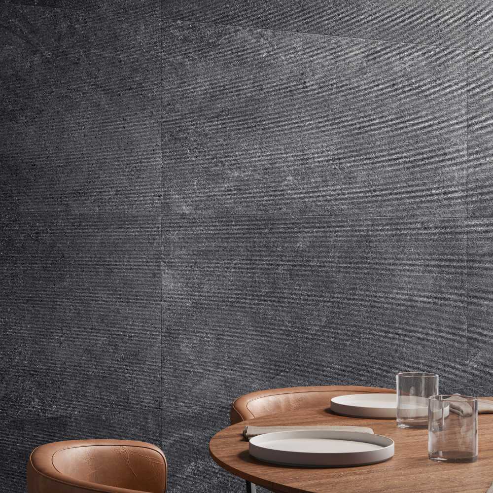 Black 24X48 Structured Multi-Texture - Image 2