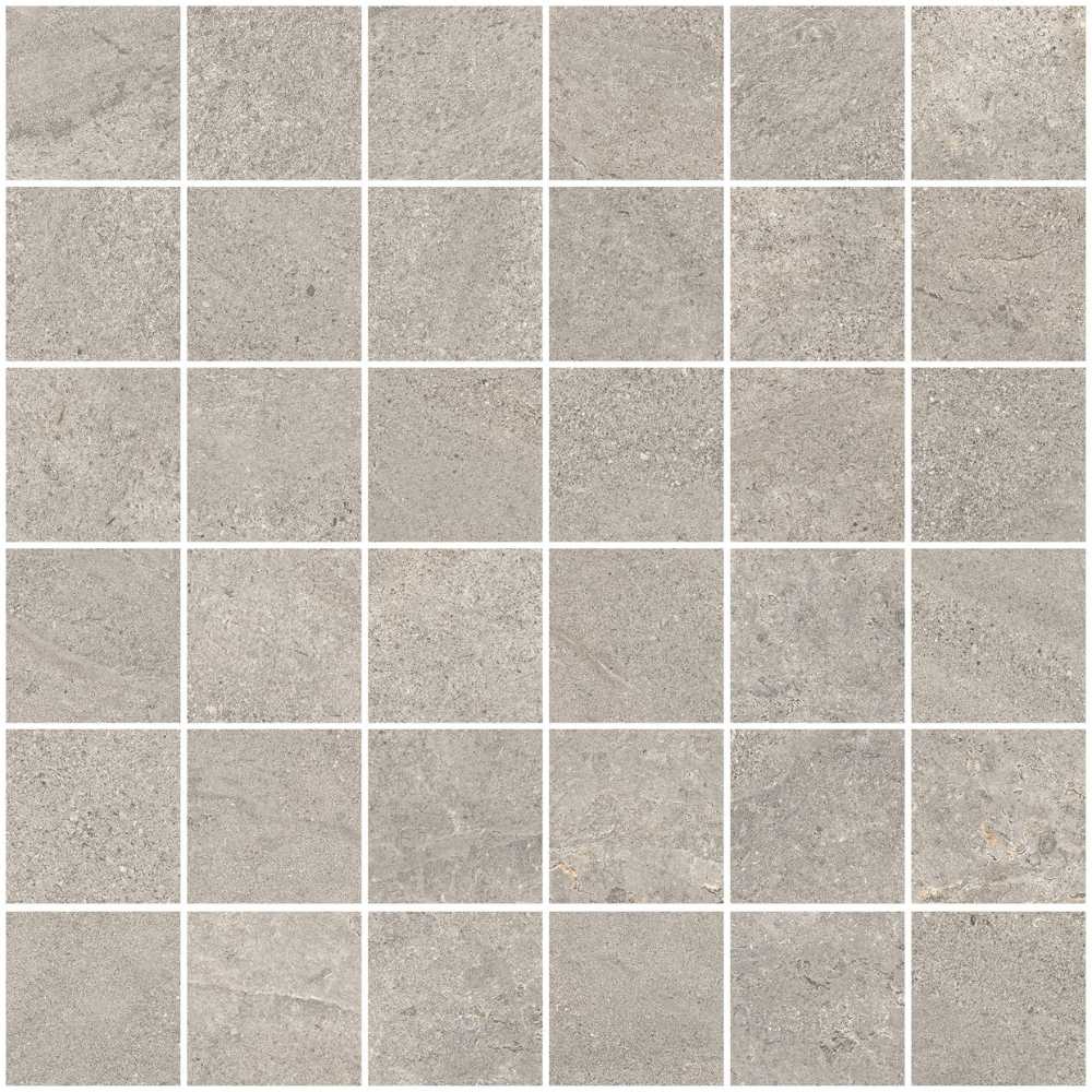 Grey 2X2 Mosaic Matte