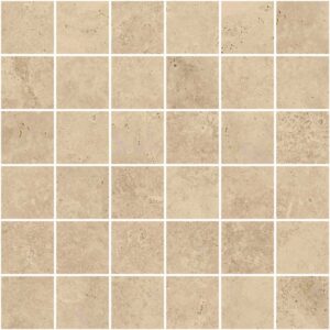 Cream 2X2 Mosaic Matte