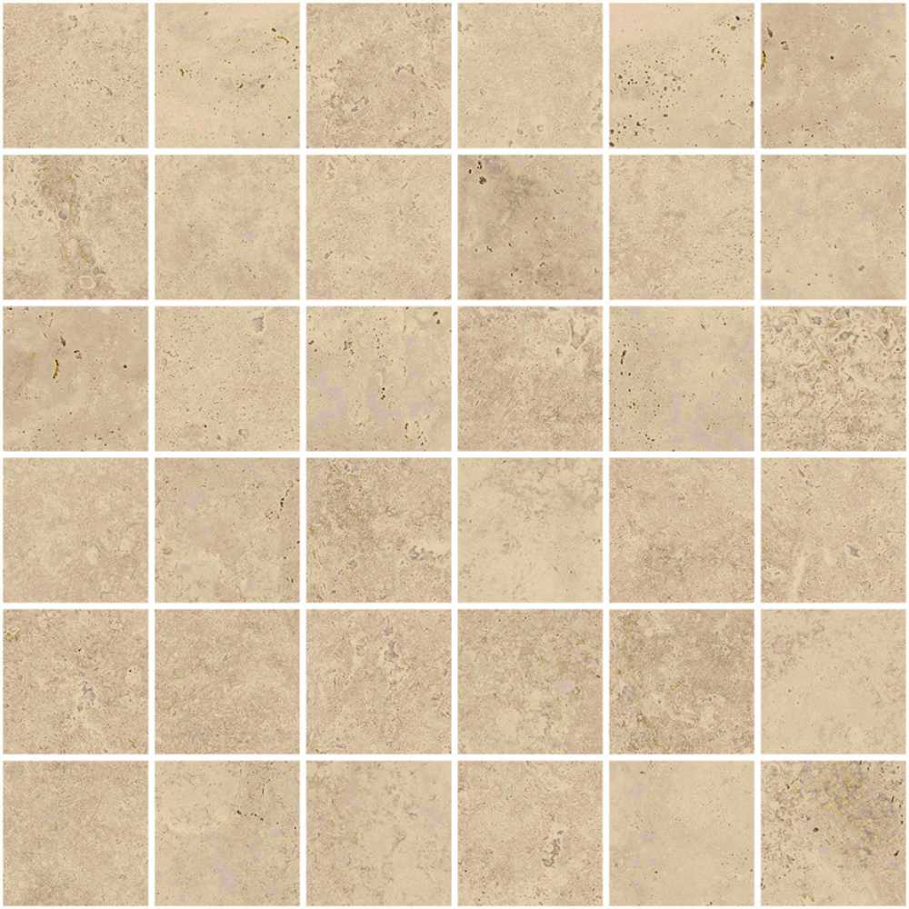 Cream 2X2 Mosaic Matte