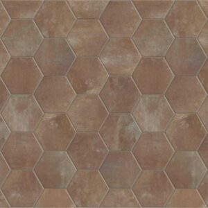 Mocha 6" Hex Matte