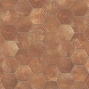 Terracotta 6" Hex Matte
