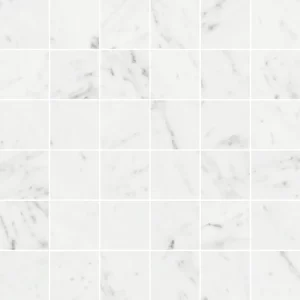 2X2 Mosaic Carrara Matte