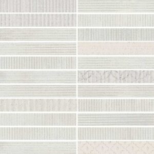 Grey Stack Mosaic Matte