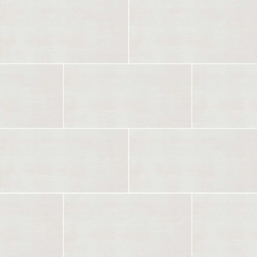 White 12X24 Matte