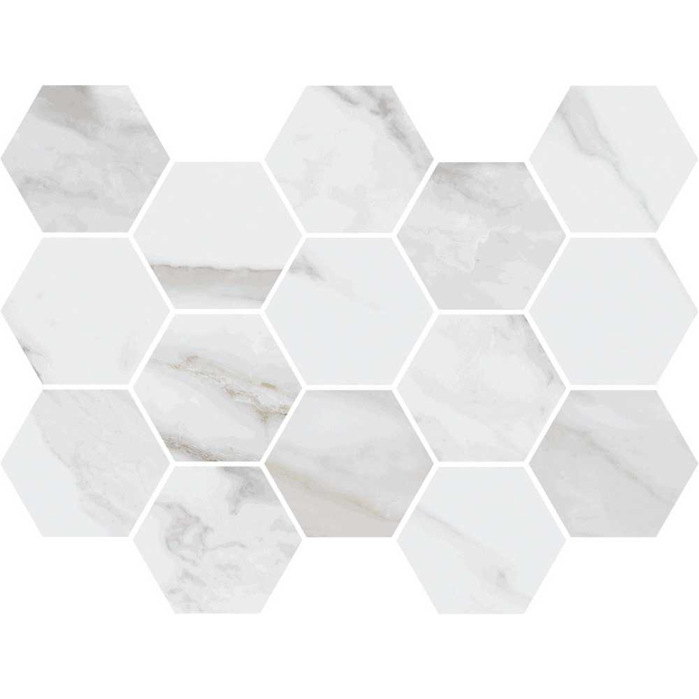Calacatta Gold Hex Matte