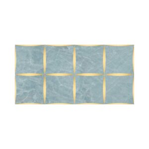 Aqua 12X24 Deco Polished