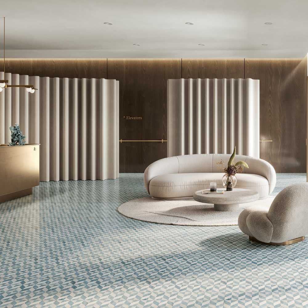 Aqua 24X24 Deco Satin - Image 2