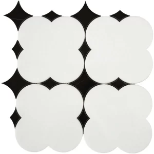 Thassos / Nero Marquina Polished