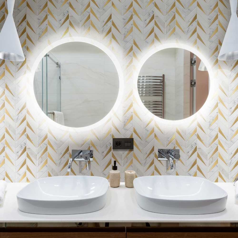 Calacatta Gold /Satin Brass Polished - Image 2