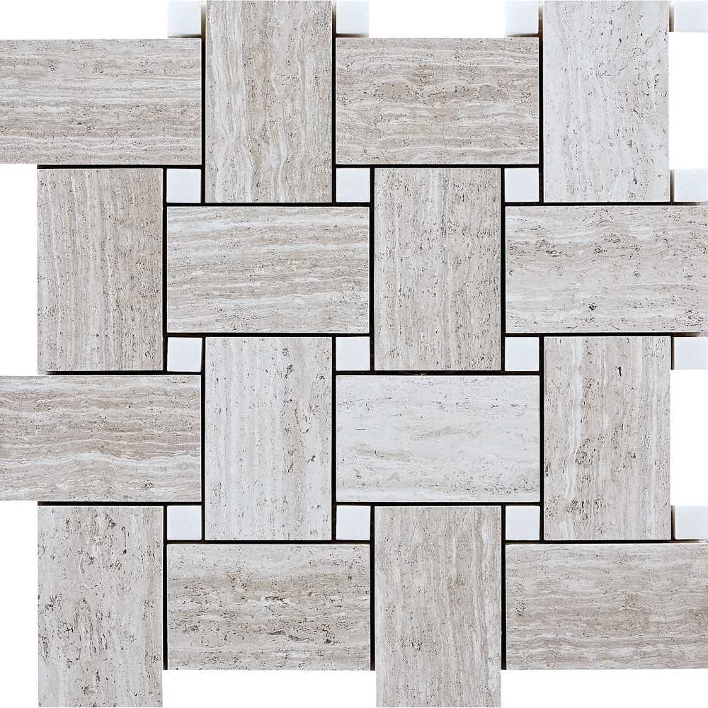 Driftwood White / Thassos Honed