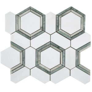 Verde Marea / Ming Green / Thassos Polished
