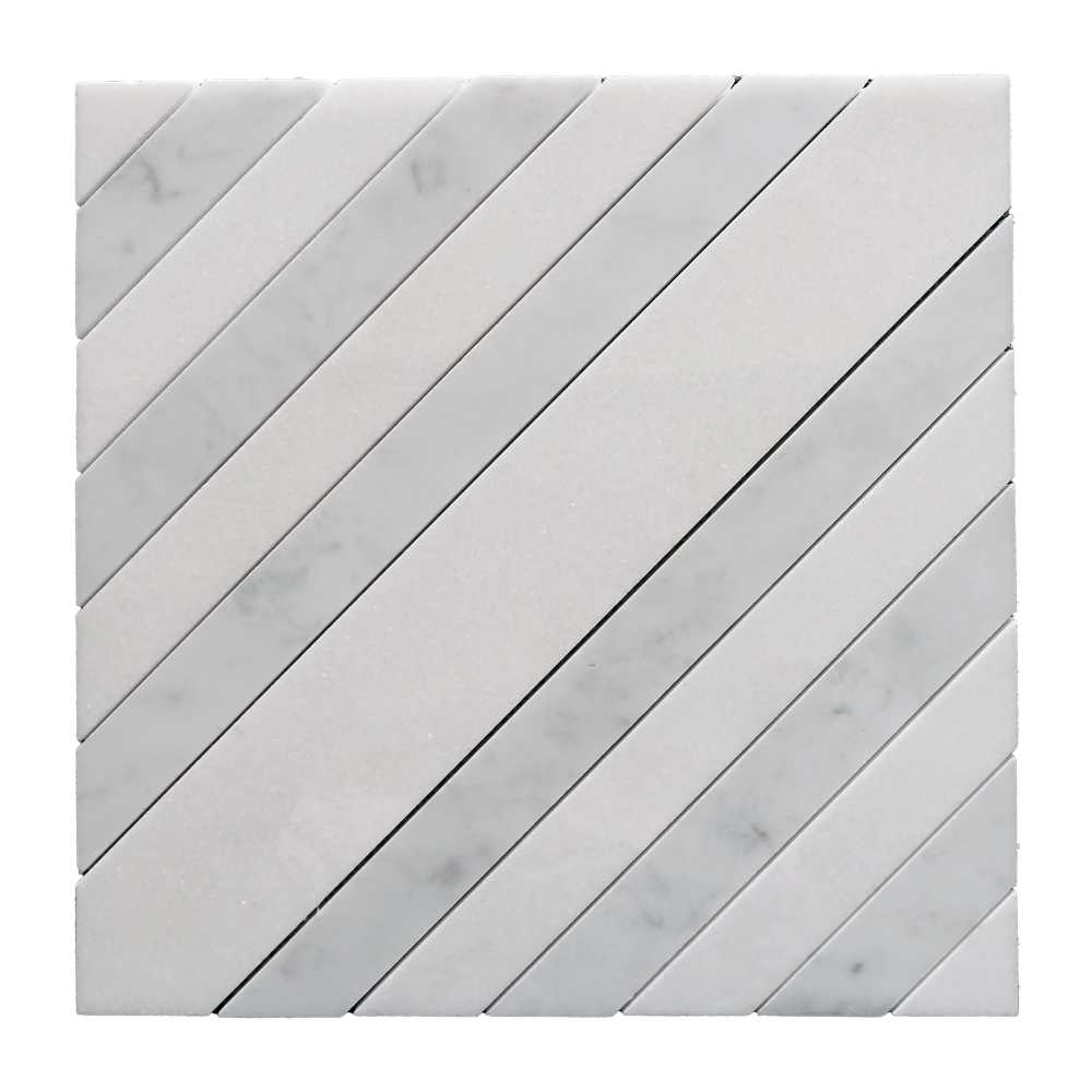 Thassos + Carrara Polished