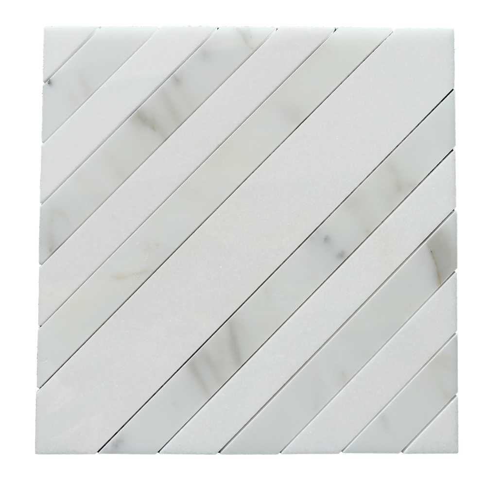 Thassos + Calacatta Polished