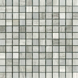 Driftwood White/Grey 1X1" Honed