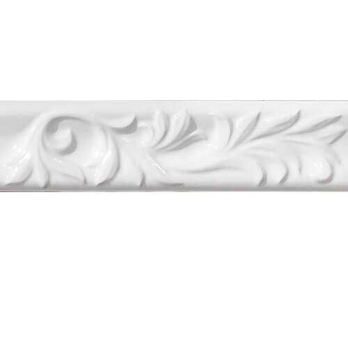 Bianco 2X10 List Polished