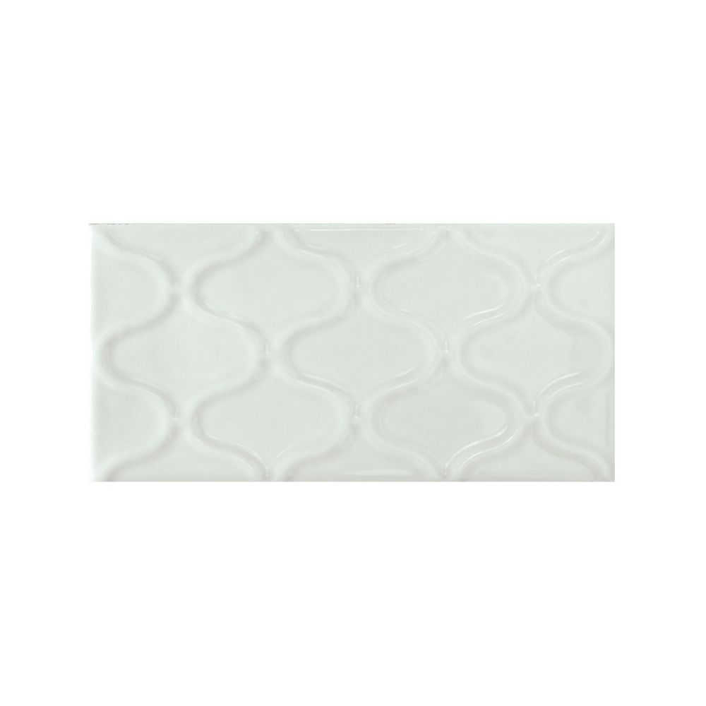 Aquamarine Deco D3 3X5 Glossy