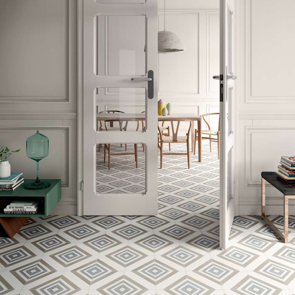 Geo C. Taupe 8X8 D2C1 Matte - Image 2