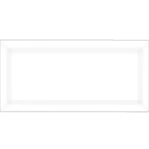 Beveled White 3X6 Glossy