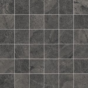 Dk Grey 2X2 Mosaic Matte