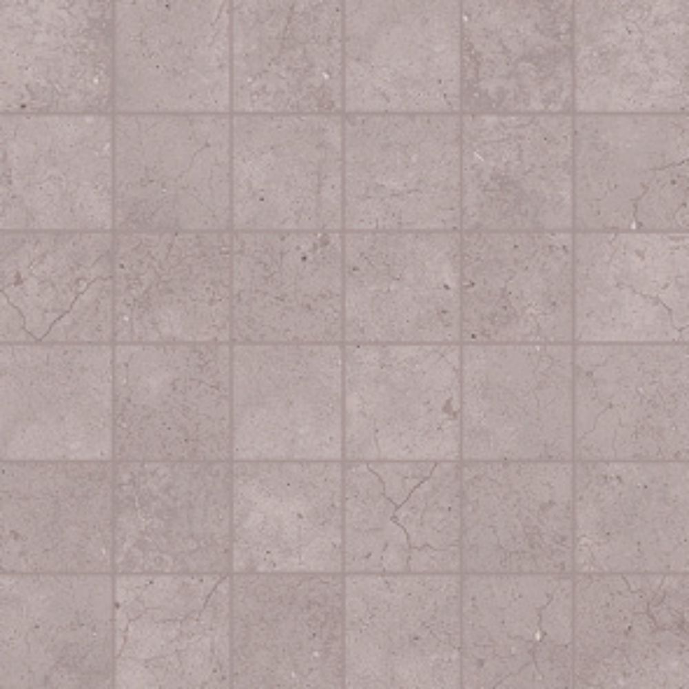 Greige 2X2 Mosaic Matte
