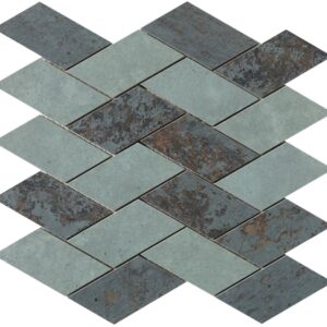 *Bi-Color Herring Mosaic Matte