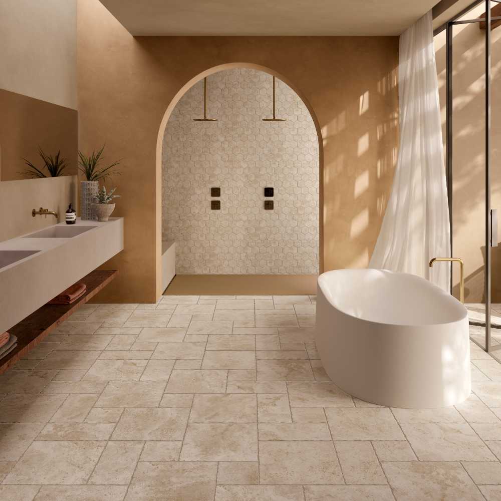 Tivoli Beige Hexagon Mosaic Matte - Image 2