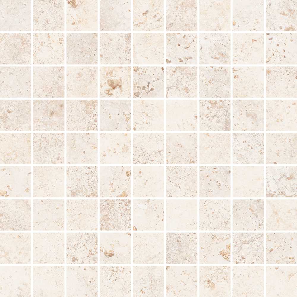Tivoli Bianco 1X1 Mosaic Matte