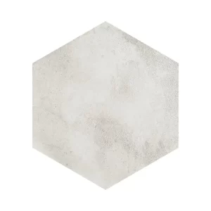 Bianco 8" Hexagon Matte