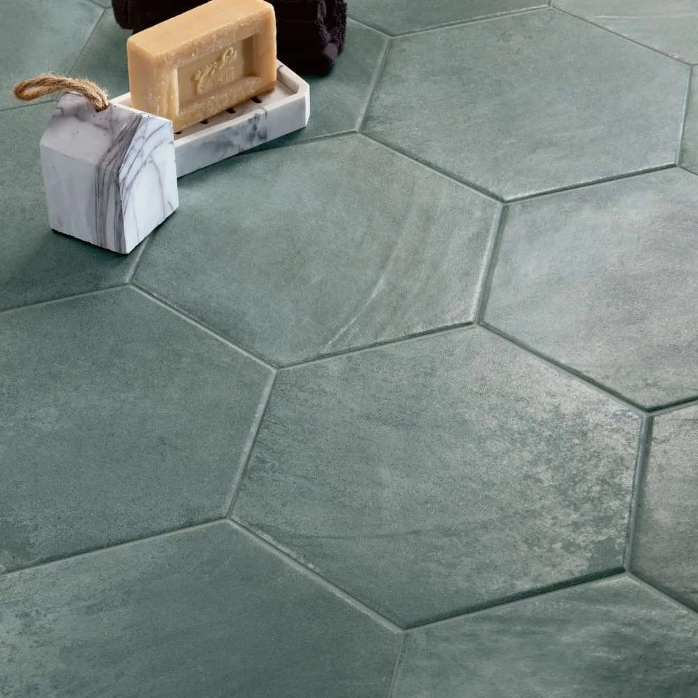 Petrolio 8" Hexagon Matte - Image 2