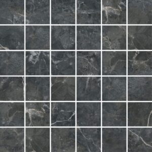 Black Shine 2X2 Mosaic Polished