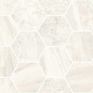 Ivory 4" Hex Polished