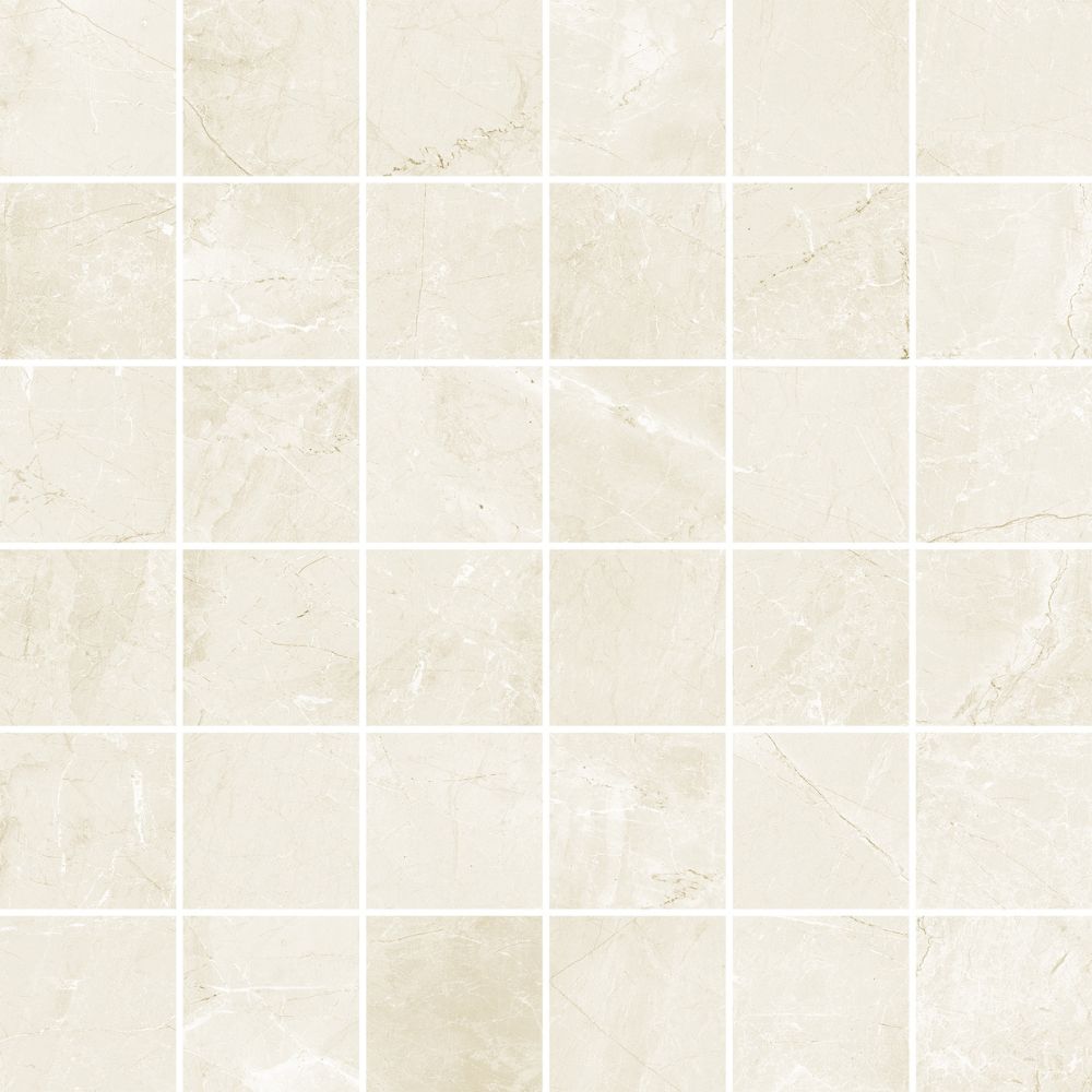 Ivory 2X2 Mosaic Matte
