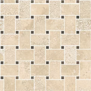 Beige Basketweave Polished