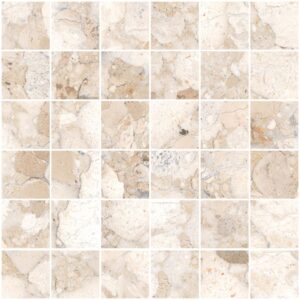 Beige 2X2 Mosaic Matte