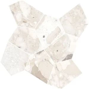 Ivory Rock Mosaic Matte