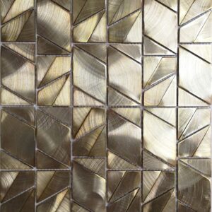Gold Trapazoid Multi-Texture