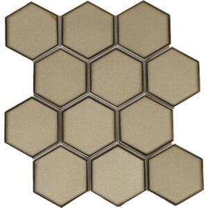 Champagne Hex 3" Polished