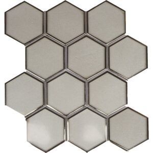 Platinum Hex 3" Polished