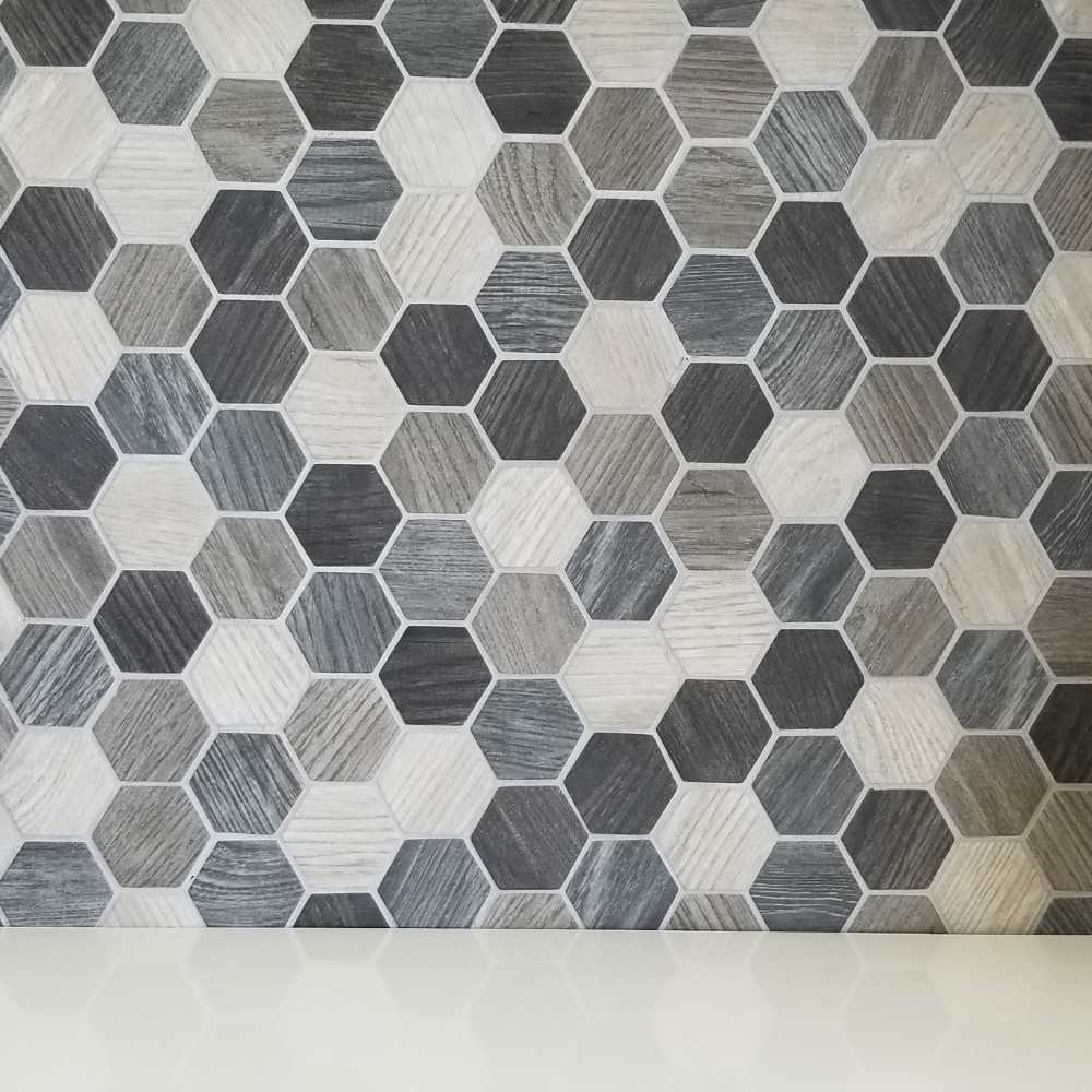 Dk.Grey Hexagon Matte - Image 2