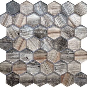 Beige Hex 2" Polished