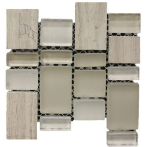 Beige Bond Mosaic Multi-Texture