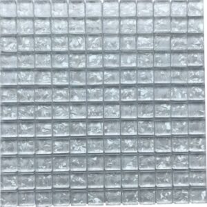 White 1X1 Mosaic Polished