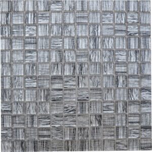 Stone Grey 1X1 Mosaic Multi-Texture