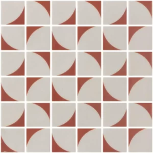 Memphis Ginger 2X2 Mosaic